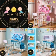 STUDY TABLE SET TABLE AND CHAIR ET-9782 EXOTIC SIZE 80*50*88