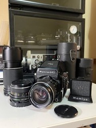 Mamiya 645 1000s + 3 lens