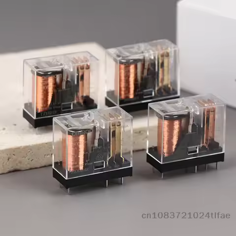 1 Pc G2R-1 G2R-1-E DC12V DC24V Solder Terminals 5/8Pin 10A 250VAC Miniature Low-Power Relay G2R 12VD