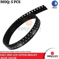 LED 0402 SMD BLUE SUPER BRIGHT LED SMD 0402 SUPER BRIGHT easywa53
