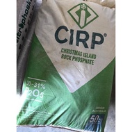 BAJA CIRP Christmas Island Rock Phosphate/ BAJA penggalak akar  25 Kg