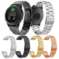 Quick Release Stainless Steel Metal Band Strap for Garmin Fenix 5/Forerunner 935