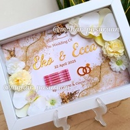 Wedding Dowry Frame 24x34cm Acrylic Wedding Dowry/ Resin Dowry/ Wedding Gift/ Wedding Gift/