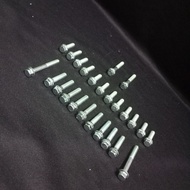1 set of Right Tank Block Bolts Magnetic ClutchKiri HONDA 90 S90 S90z