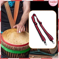 [lswbd] Wear Resistant Djembe Strap Portable Instrument Belt Drum Accessories for Djembe Snare Drum 