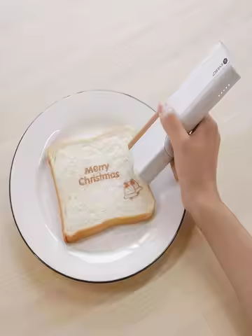 EVEBOT Food-grade Portable PrintPen Handheld Inkjet Printer Printing Pen Perfect for Coffee Macarons