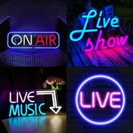 ON AIR Neon Sign Neon LED Night Lights USB Connected Decorative Signs Room Bar Pub Store Club Garage