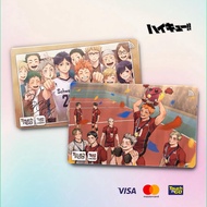 HAIKYUU!! TNG - TOUCH N GO STICKER CARD / ATM CARD STICKER COVER, TNG CARD, ATM CARD