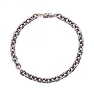 【二手】Chrome Hearts 紙鏈手鍊 925純銀手鍊 男士紙鏈手鍊 A