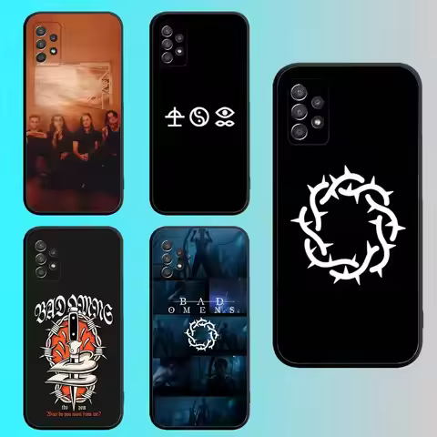 Rock Bad O-Omens Phone Case For Samsung S 25,24,23,22,30,21,10,9,Ultra,Plus,Lite,FE,4G,5G Black Soft