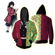 Demon Slayer 3D Oversized Hoodies New Fashion Hooded Sweatshirt Women Men Kimetsu no Yaiba Anime Cosplay Costume