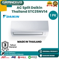 ac split daikin 1/2 pk standart thailand low watt stc15nv14 - grandivo - 1 pk ac+aksesoris ac