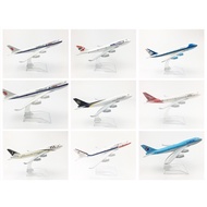 Aircraft model 16CM Boeing B747B757B777B787 series alloy solid model aircraft ornaments fast deliver