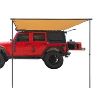 ส่งฟรี! Awning ออนนิ่ง เต็นท์ข้างรถ ผ้า420D โครงและเสาอลูมิเนียมสีดำทั้งชุด💥แถมฟรีไฟฉายแรงสูง LED SK
