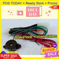 Brake Lock System Perodua Alza viva Myvi Lagi best Icon Car Universal Buzzer Alarm Security Door Ant