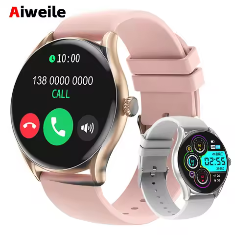 Aiweile AW19 Smart Watch Smartwatch Watch for Women 2024 Waterproof Sports Fitness Bluetooth Call He