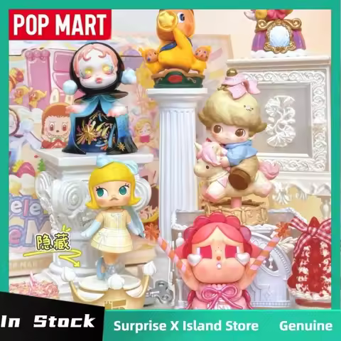 New POPMART Celebrating The Moment POP MART 15th Anniversary Series Blind Box Figurine POPMART Colle
