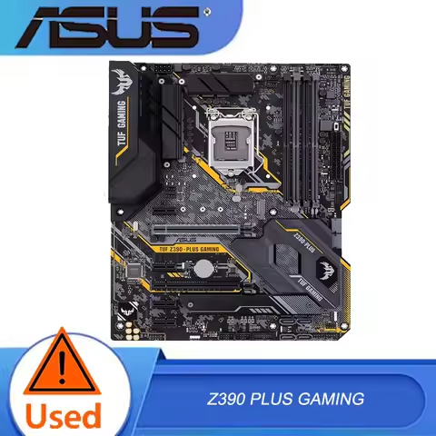 ASUS TUF Z390-PLUS GAMING Motherboard Intel Z390 DDR4 LGA 1151 M.2 ATX support Core i3-8100 Core i5-