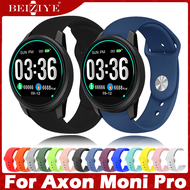 For Axon Moni Pro สาย ซิลิโคน สายนาฬิกา Smart Watch Band Axon Moni Pro สายนาฬิกา สายนาฬิกาข้อมือสำหรับ Replace smartwatch Replacement watchband Accessories