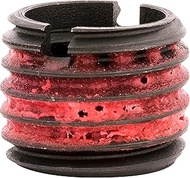 E-Z Lok Externally Threaded Insert, C12L14 Carbon Steel, Meets AISI 12L14, 9/16"-12 Internal Threads