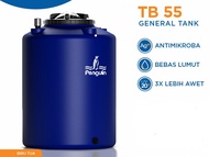 Toren Tandon Tangki Air General Tank Penguin TB 55 - 500 Liter (Biru Tua)