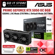 Asus Prime GeForce RTX™ 5050 8GB GDDR6 OC Edition Graphic Card (PRIME-RTX5050-O8G)
