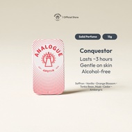 Analogue Apotik Solid Cologne Conquestor | Pocket Perfume | Solid Perfume | Perfume Balm | Velvet Va