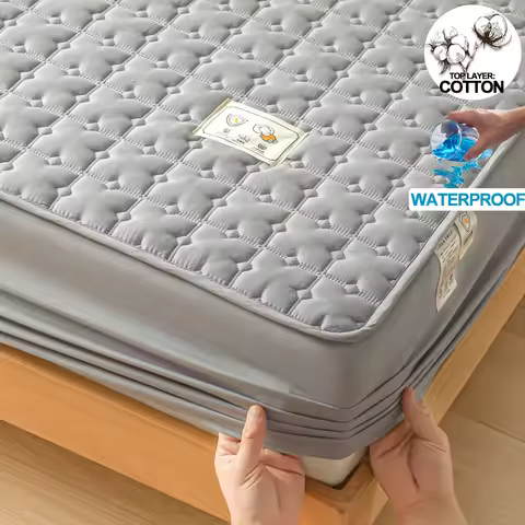 A-Class Waterproof and Antibacterial Mattress Protect Cover- Ultra Soft, Hypoallergenic, Ensure a Co