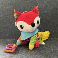 （清貨價）Sozzy 安撫公仔-狐狸公仔 BB公仔 牙膠公仔 BB玩具 安撫玩偶 掛環、圓環、牙膠、響紙 兒童玩具 動物公仔 護理公仔  幼兒玩具 公仔玩偶