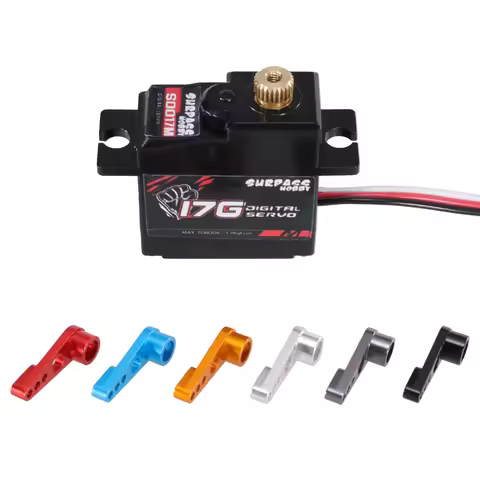 17g metal servo motor servo suitable for MN 168 78 82 D90 99s 99sV2 WPLC24 C14 D12 D16 D36 RC car up