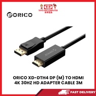 ORICO XD-DTH4 DP (M) TO HDMI 4K30HZ HD ADAPTER CABLE 3M