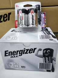 ถ่านอัลคาไลน์ E95 ไซด์ D / LR20 (2 ก้อน/แพ็ค) Energizer Max 1.5V EXP.12-2033