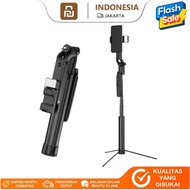 adyss A102 Gimbal Bracket Cerdas dengan Pelacakan Wajah AI, Rotasi 360° Universal, Kaki Tiga Stabil