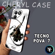 Rubber case for hp Tecno pova 7 2025/CC5/softcase Tecno pova 7/casing Tecno pova 7/case handphone