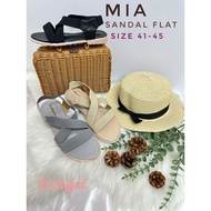 Prettyfeet MIA Plus Size Women Sandal - Sandal Perempuan - Size 41 to 45 (Ready Stock)