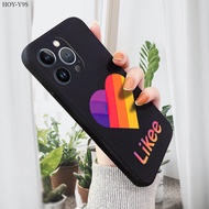 Huawei Y9S Y9 Y7A Y7P Y6 Y6S Y6P Y7 Pro Prime 2019 Y8P 2020 2018 Full Cover Phone Case Casing For Cartoon Rainbow Splicing Love Soft Silicone Square Camera Protection Shockproof Cases