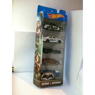 Hot Wheels. 2016 Batman V Superman 5-Pack - 11 Dodge Charger R T-11 Dodge Charger R T-Batmobile-Ultr