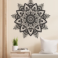 TEMU 1set/2pcs Mandala Floral Pattern Wall Decals,, Removable And Easy To Home Decor Background Stic