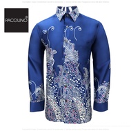 Pacolino Men Batik Long Sleeve Regular - Blue Colour 22622-BK0103-B