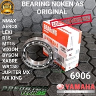 ORIGINAL YAMAHA CRANKSHAFT BEARING CODE 6906 NMAX N MAX AEROX LEXI R15 MT15 VIXION BYSON XABRE WR 15
