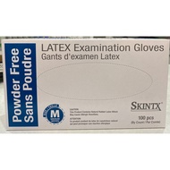 LATEX GLOVES/ VINYL GLOVES 100S- POWDER FREE