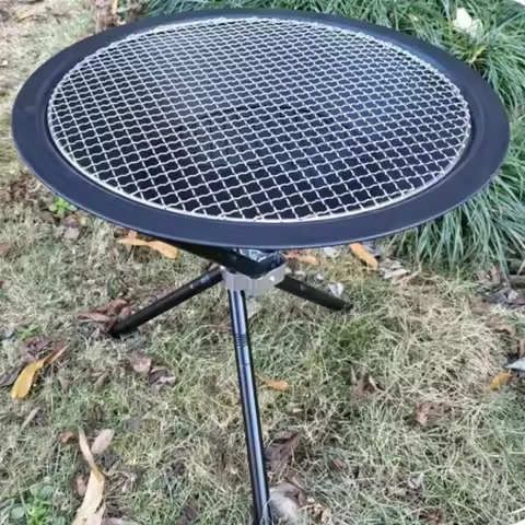 Durable Grill Brazier Outdoor Grill Portable Folding Grill Portable Grill