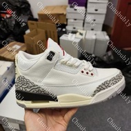 ✨全新💕Air Jordan 3 白水泥 配色 時尚百搭 經典款