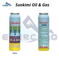 SUNKIMI R134a Fresh Gas Can Durable Oil &amp; Additive + UV DYE  (High Quality! 🧊❄) Compressor Oil R134 Treatment Gas R134a