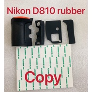 Domestic Nikon d810 d810 Rubber Leather Hand Grip+Thumb Leather+Bottom Leather+Side Leather 4-Piece 