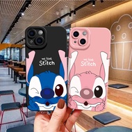 Stitch For VIVO Y02T Y22 Y27 Y36 phone case Y02 Y02A Y22S Y30 Y55 Y75 5G case VIVO Y1S Y91C T1X T1 5G Y20 Y20i Y21A Y33S CAMERA PROTECTION Casing Covor Couple Phone case