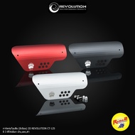 Exhaust Pipe Guard (Aluminum) 2D REVOLUTION CT-125