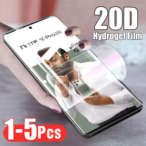 1-5Pcs Curved Hydrogel Film For Infinix Note 40 Pro 5G Note40 Pro+ 40Pro Plus 40ProPlus Note40Pro 4G