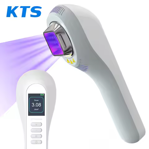 KTS Vitiligo Lamp for Home Use 308nm UVB Lamp for Vitiligo Ultraviolet Phototherapy Device Psoriasis