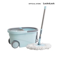 LocknLock ไม้ถูกพื้นพร้อมถังปั่นน้ำแบบมีล้อลาก Rotating Spin Mop รุ่น ETM971